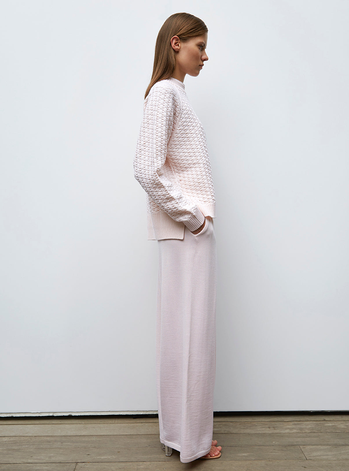 Pull loose en maille perlée - Tops de luxe