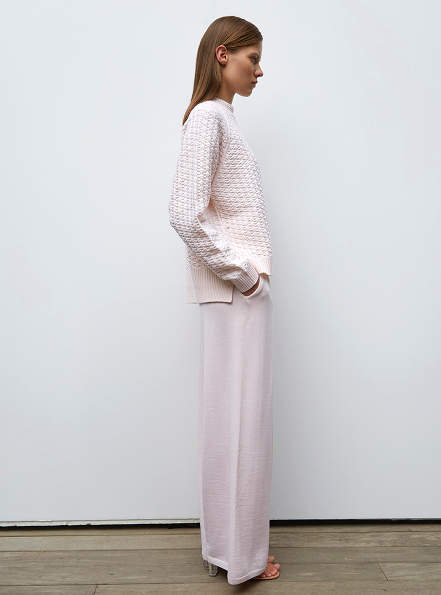 Pull loose en maille perlée - Tops de luxe