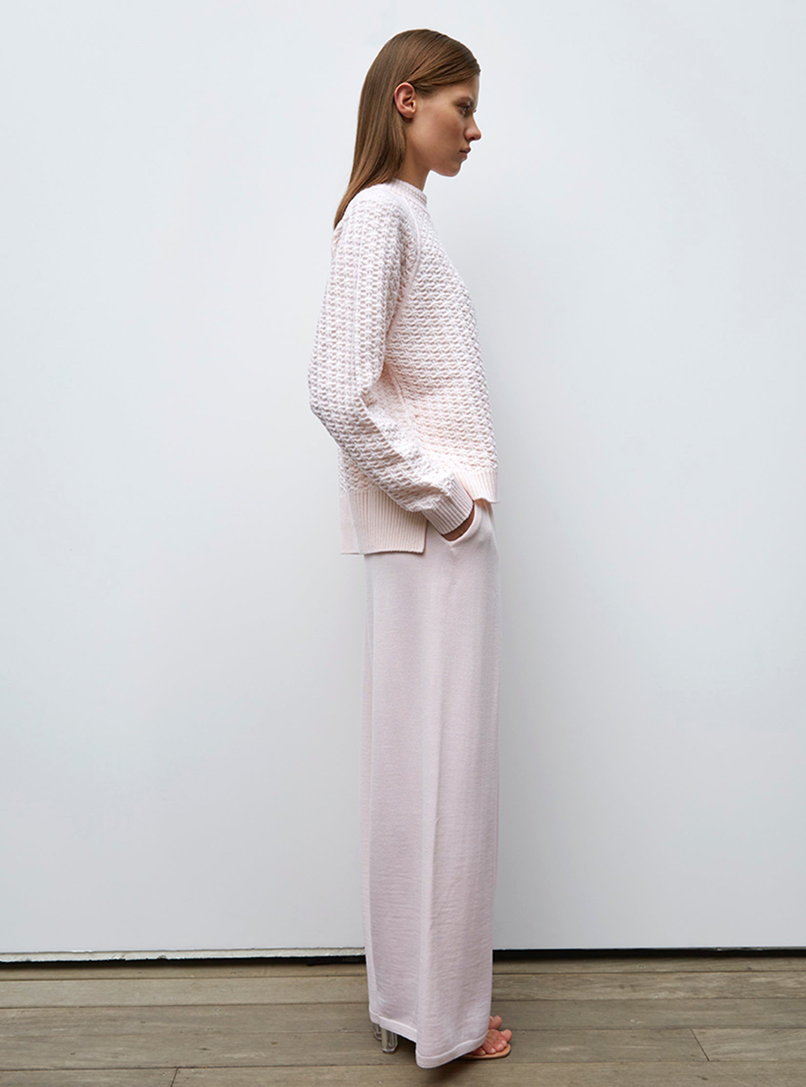 Pull loose en maille perlée - Tops de luxe