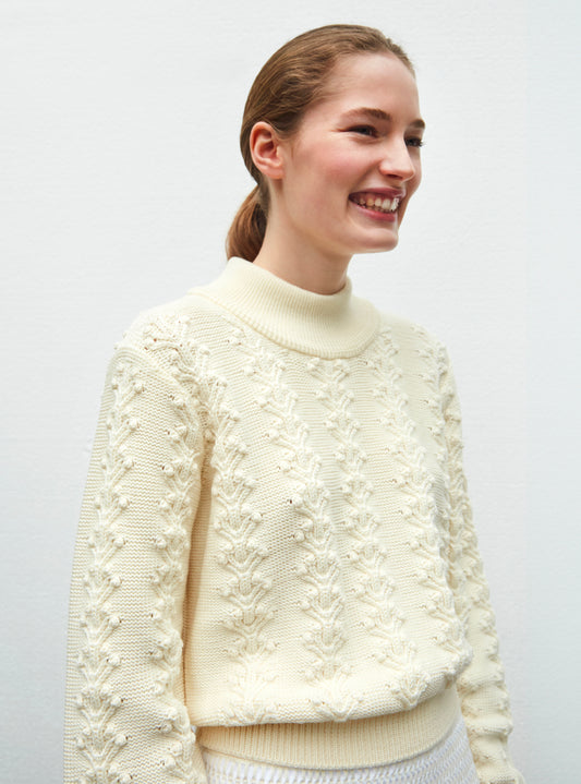 Molli floral knit sweater