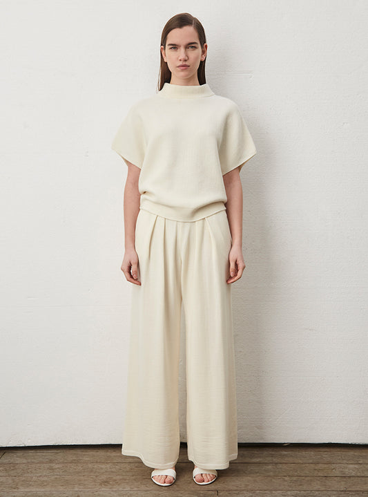Top ample en maille moelleuse Molli