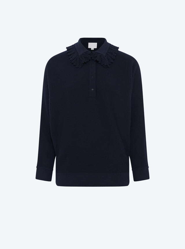 top maille ample à col - Image principale