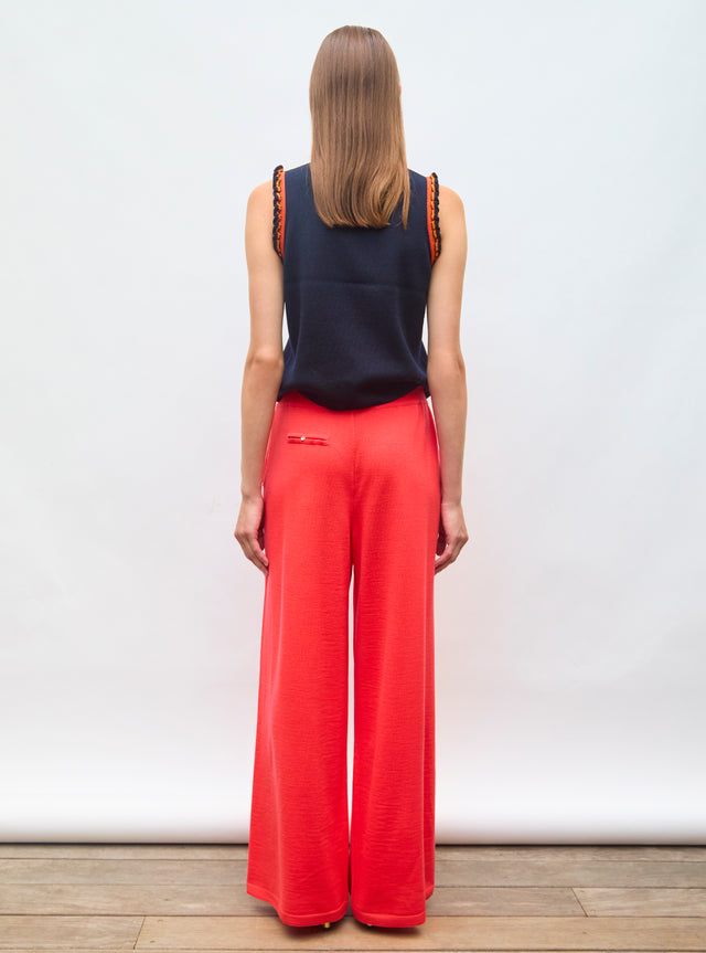 pantalon fluide maille - Image principale