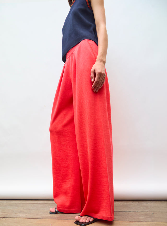 pantalon fluide maille fine jersey - Image principale