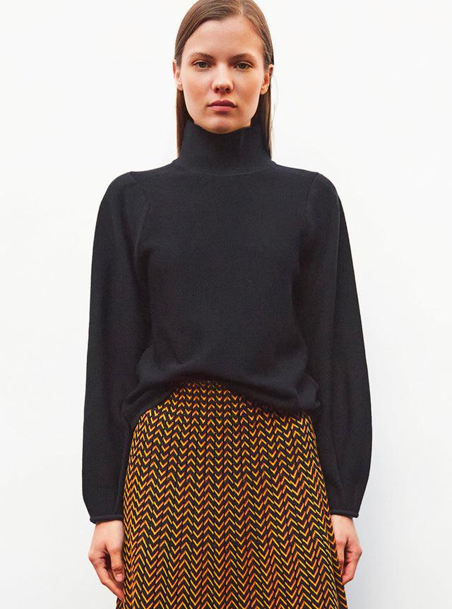 pull fin maille point mousse - Image principale