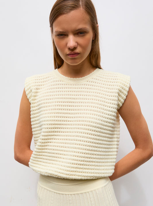 jewel-knit top