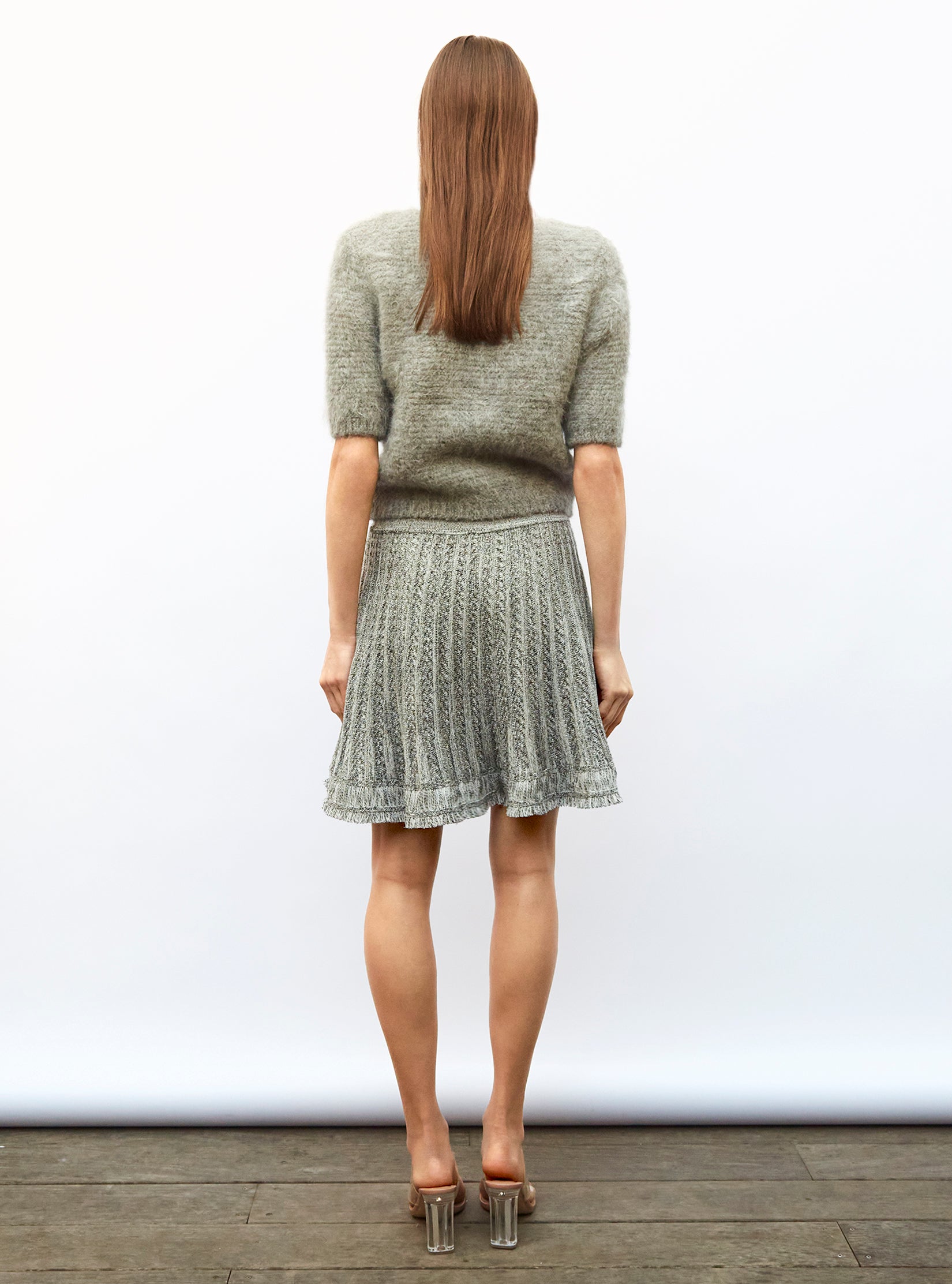Top en maille duveteuse Nuage - Vêtement de luxe femme