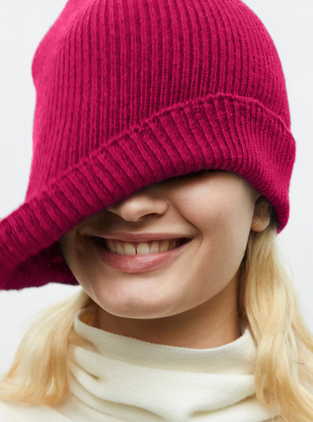 Ribbed knit hat - Image principale