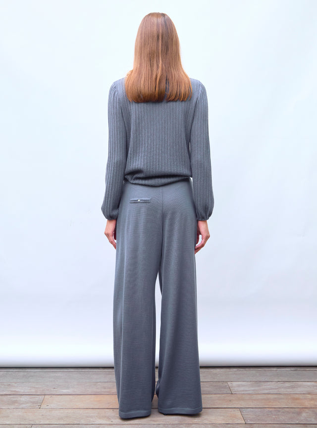 pantalon fluide maille - Image principale