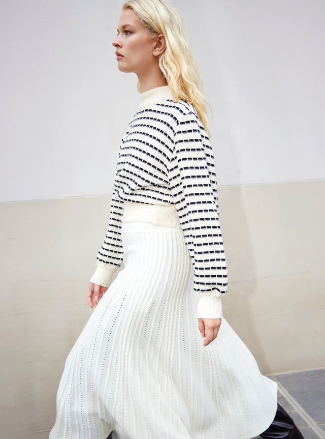 sailor shirt with blouson sleeves - Image principale