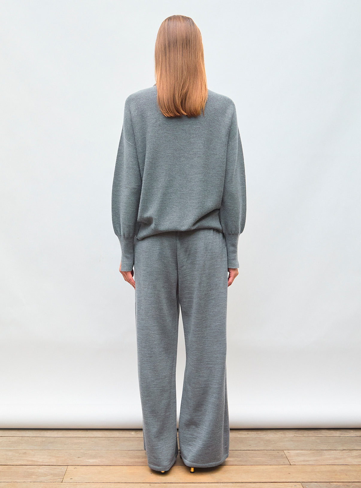 Pantalon fluide en maille - Pantalons de luxe
