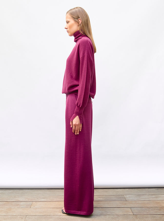 Stand-up collar sweater - Image principale