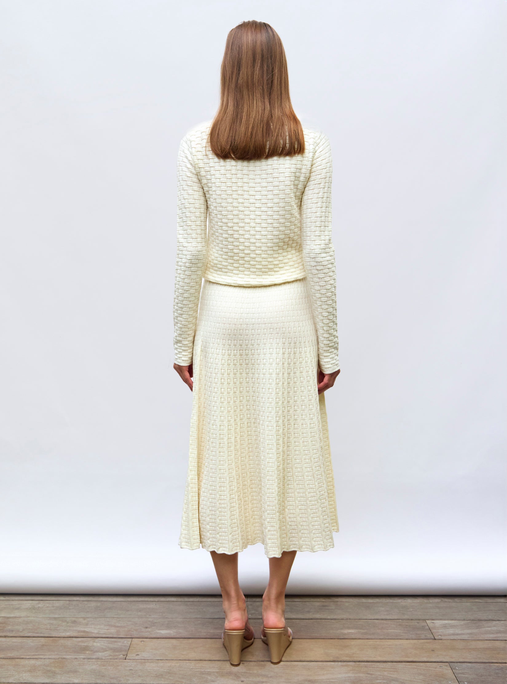 Top fin en maille cannage - Tops de luxe