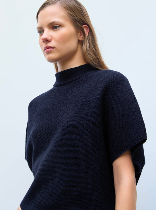 top ample maille moelleuse