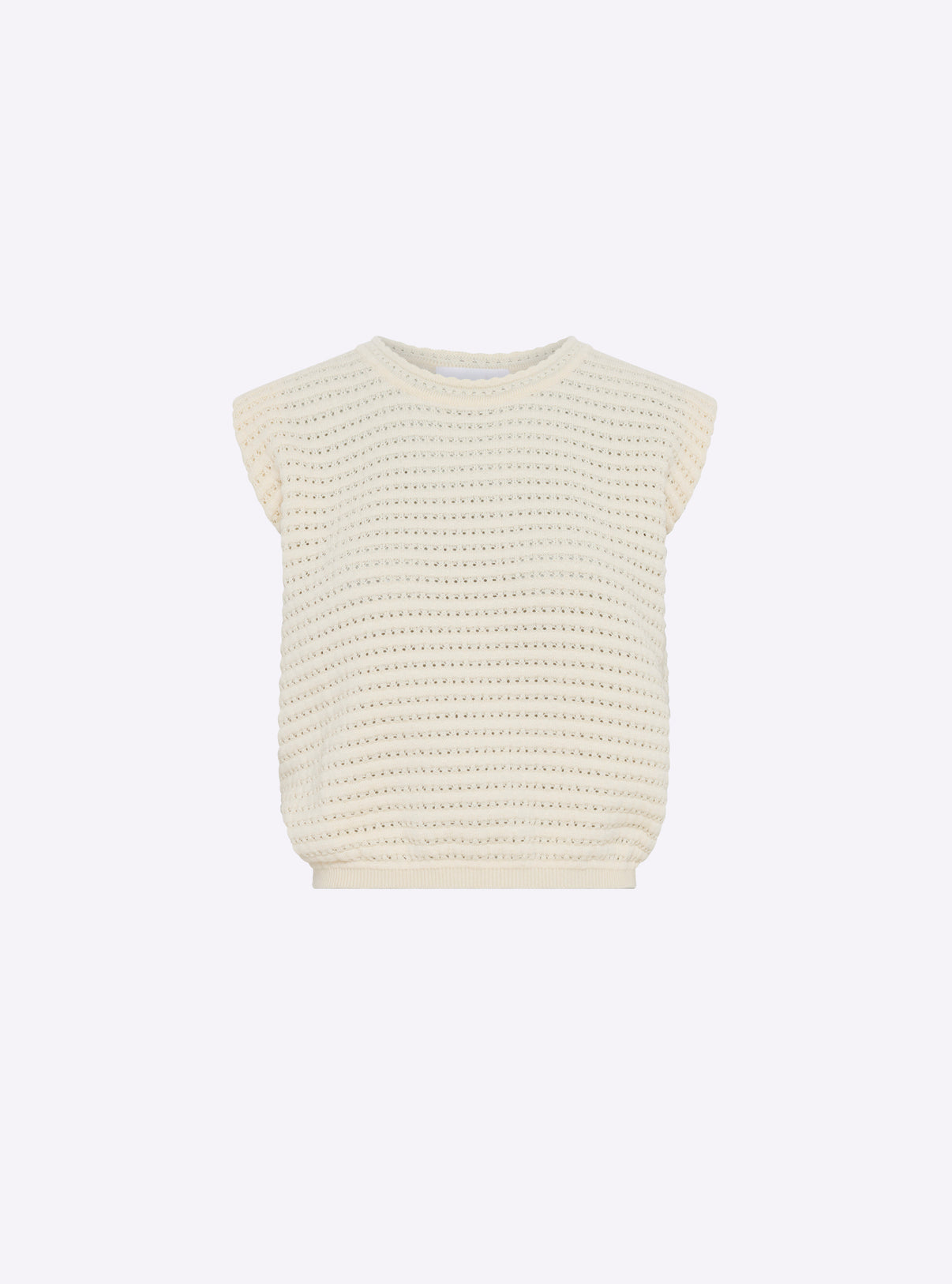 Top en maille bijou naturel - Molli