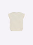 Top en maille bijou naturel - Molli