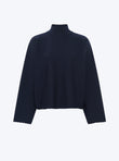 wide couture knit top