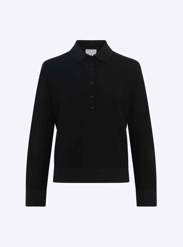 chemise maille col croquet - Image principale