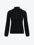 blouse maille mini-chevrons