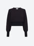 Top fin maille mini-cannage Nuit prune - Molli