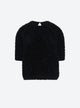 top plumetis manches coudes