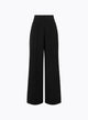 Wide pants in a couture knit