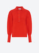 Fine polo shirt with picot edging