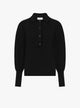 Fine polo shirt with picot edging