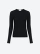 Fine pointelle knit top