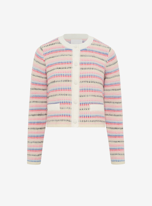 cardigan moelleux multicolore - Image principale