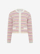 Soft multicolored cardigan