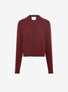 Cardigan maille point mousse Amarante - Molli