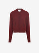 cardigan maille point mousse