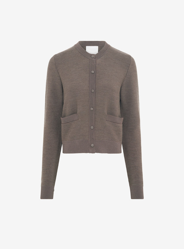Cardigan maille point mousse - Image principale