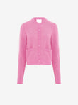 cardigan maille point mousse