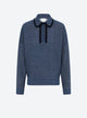 chemise maille col croquet