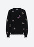 Sweat loose finitions brodées
