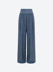 pantalon fluide maille