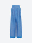 pantalon fluide maille