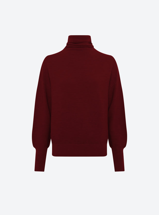 stand-up collar sweater - Image principale