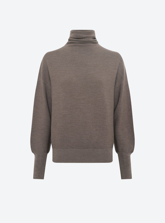 Stand-up collar sweater - Image principale