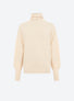 Tops de luxe femme - Top fin oversize à col montant Dune