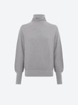pull fin col montant