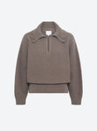 Wavy knit smock