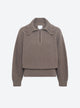 Wavy knit smock