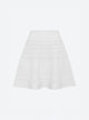 Jupe courte maille croquet