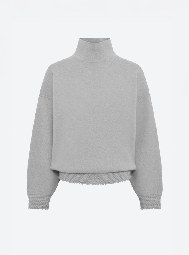 Pull montant détails smockés - Image principale