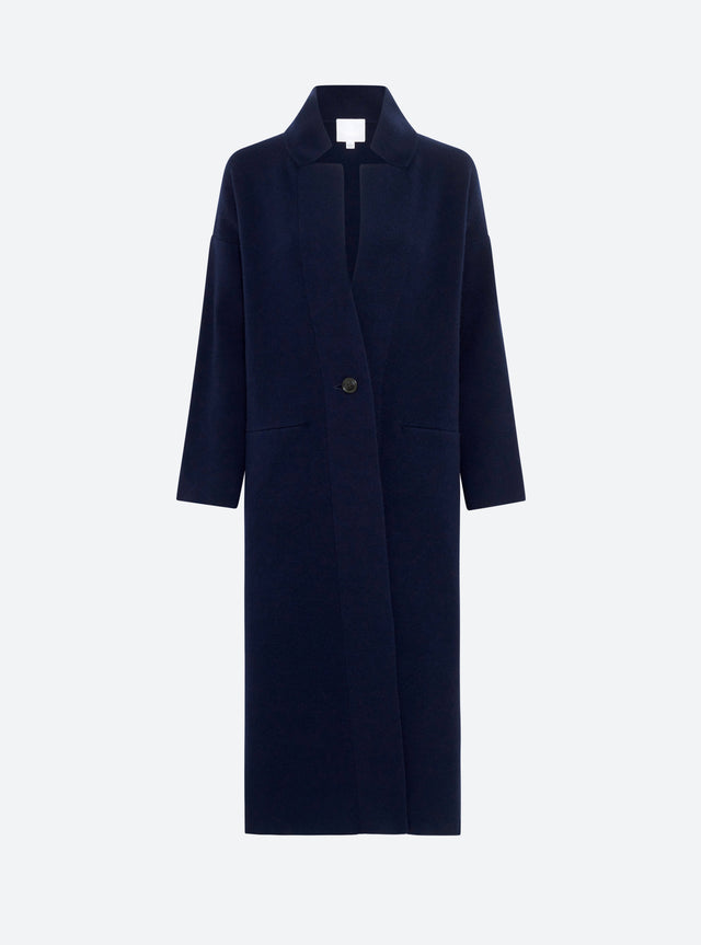 Manteau long en maille - Image principale