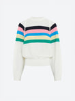 Fine sweater wide armholes