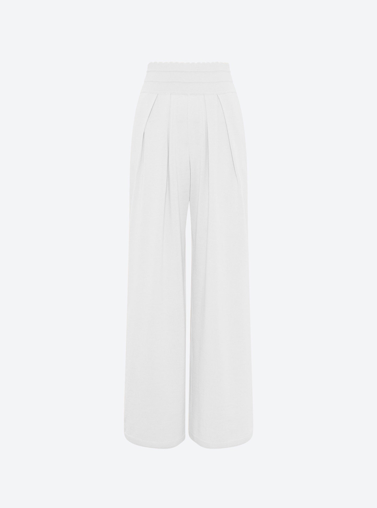 Pantalon fluide maille milk - Molli_packshot